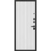 Дверь входная Формен Ф9 Графит,черная лакобель-Белый