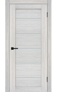 Дверь Альфа 5 Беленый дуб со стеклом Дверь Альфа 5 Беленый дуб со стеклом