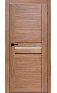 Дверь ОМЕГА Орех со стеклом