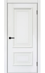 Дверь Багет 2 Белая эмаль ДГ Дверь Багет 2 Белая эмаль ДГ