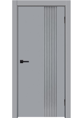 Дверь Мальта L 14 Светло-серая эмаль ДГ Дверь Мальта L 14 Светло-серая эмаль ДГ